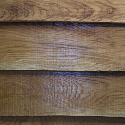 Feather Edge Oak Cladding